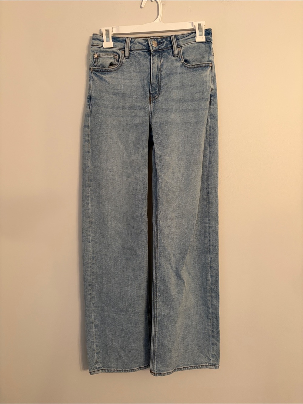 Quince Light Wash Bella Relaxed Straight Jean 32in Inseam NWOT